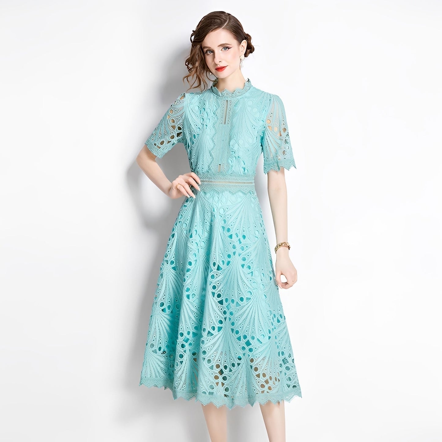 Sophia - Robe midi élégante pour femmes