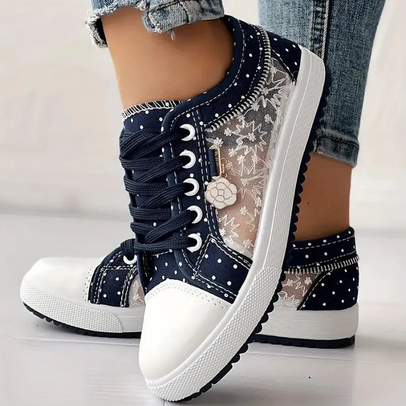 Elettra - Sneakers floreali leggeri