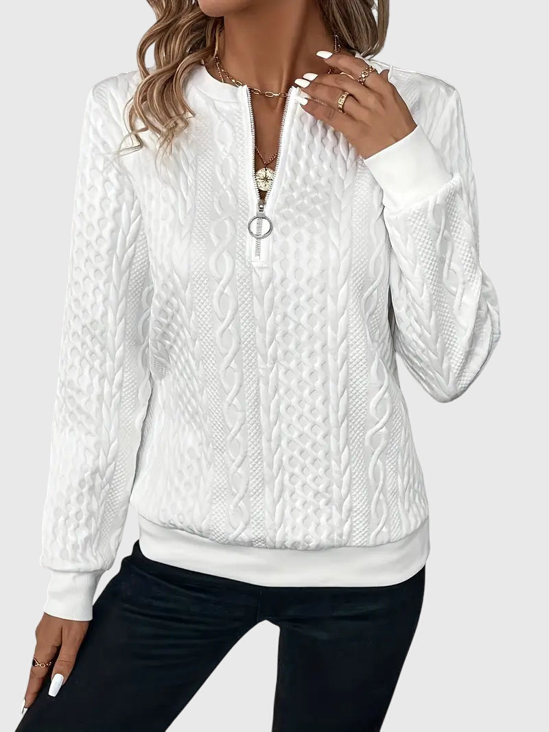 Nora™ | Pull zippé