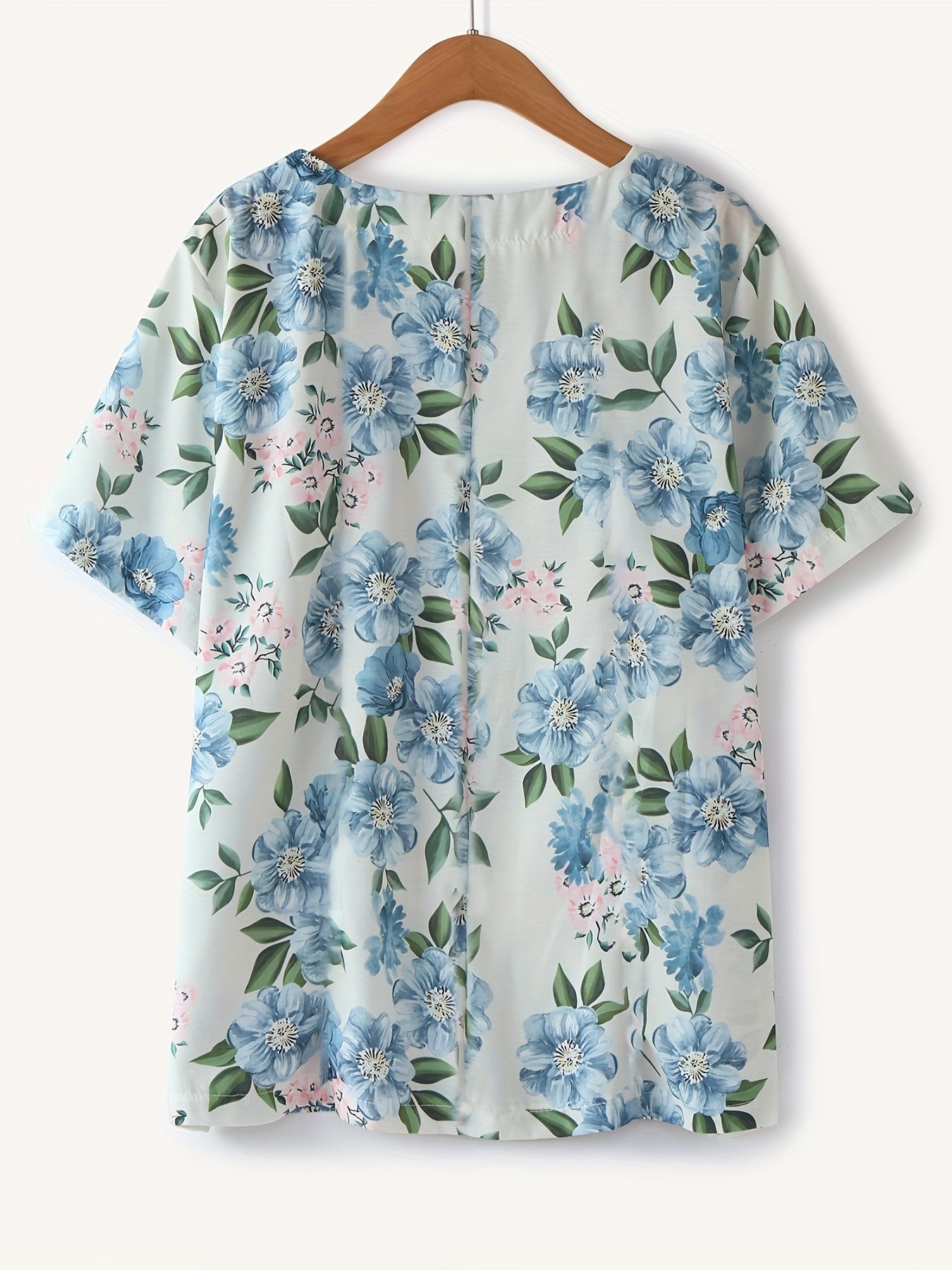 Sienna – Blouse à Détail Boutonné Floral
