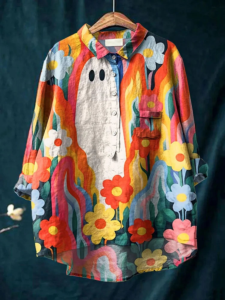 Spooky™ - T-shirt Art Végétal