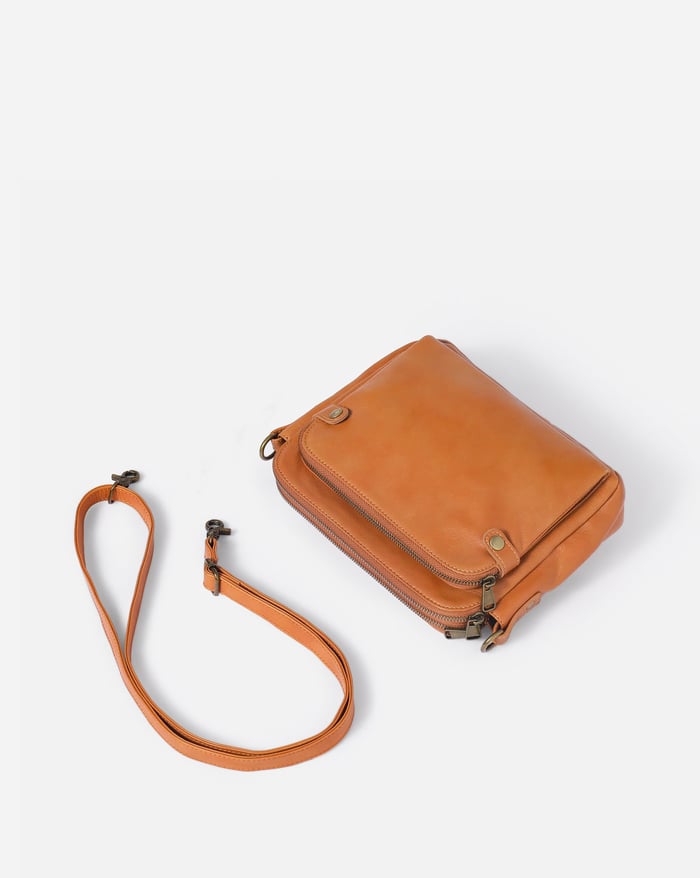Jovie - Sac à Bandoulière Élégant à Trois Couches