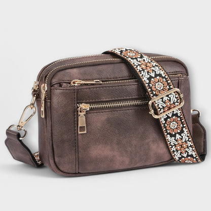 Sac à bandoulière en cuir PU