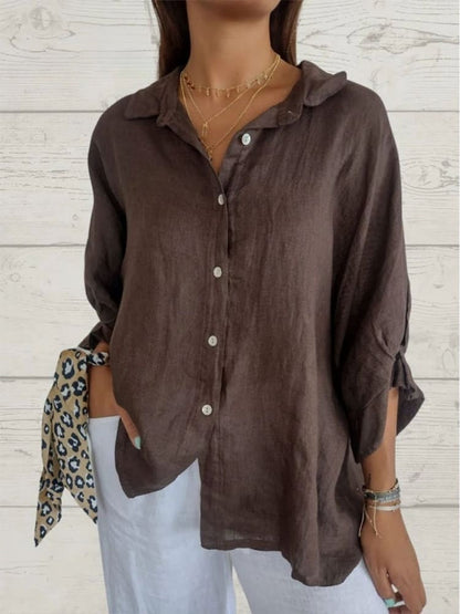 Bonnie – Chemise Boutonnée Décontractée