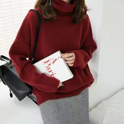 Lisette | Pull col montant en cachemire