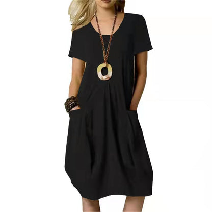Antje - Robe femme jusqu'aux genoux