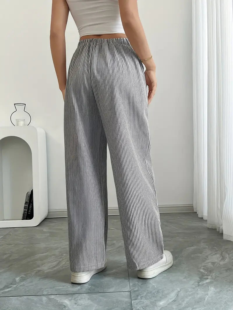 KARINA - PANTALONS RAYÉS ÉLÉGANTS