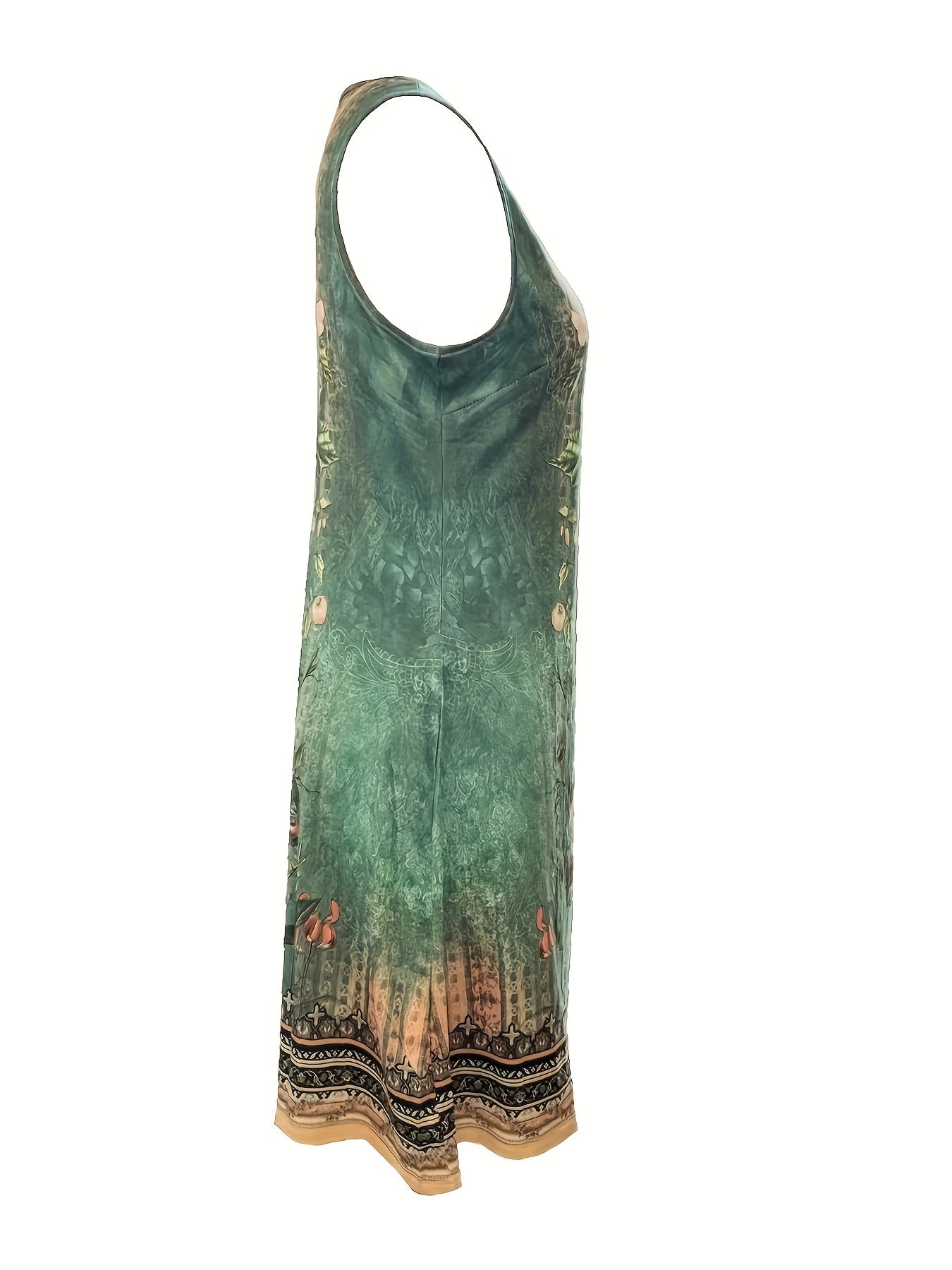 Harmoni - Robe à Coupe Florale avec Décolleté Notched