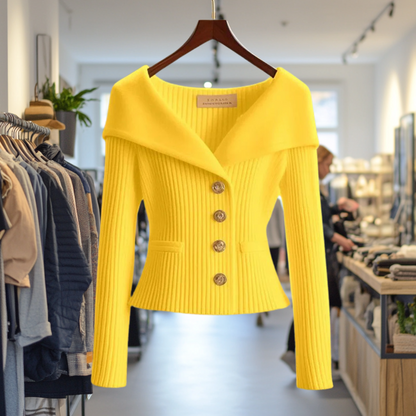 Annika I VESTE EN TRICOT LUXUEUSE