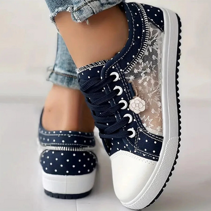 Elettra - Sneakers floreali leggeri