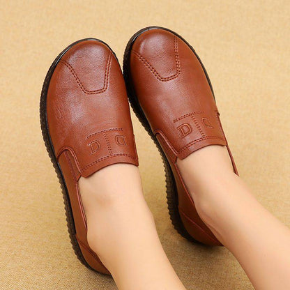 Mary - Chaussures Élégantes en Cuir Souple pour Femmes