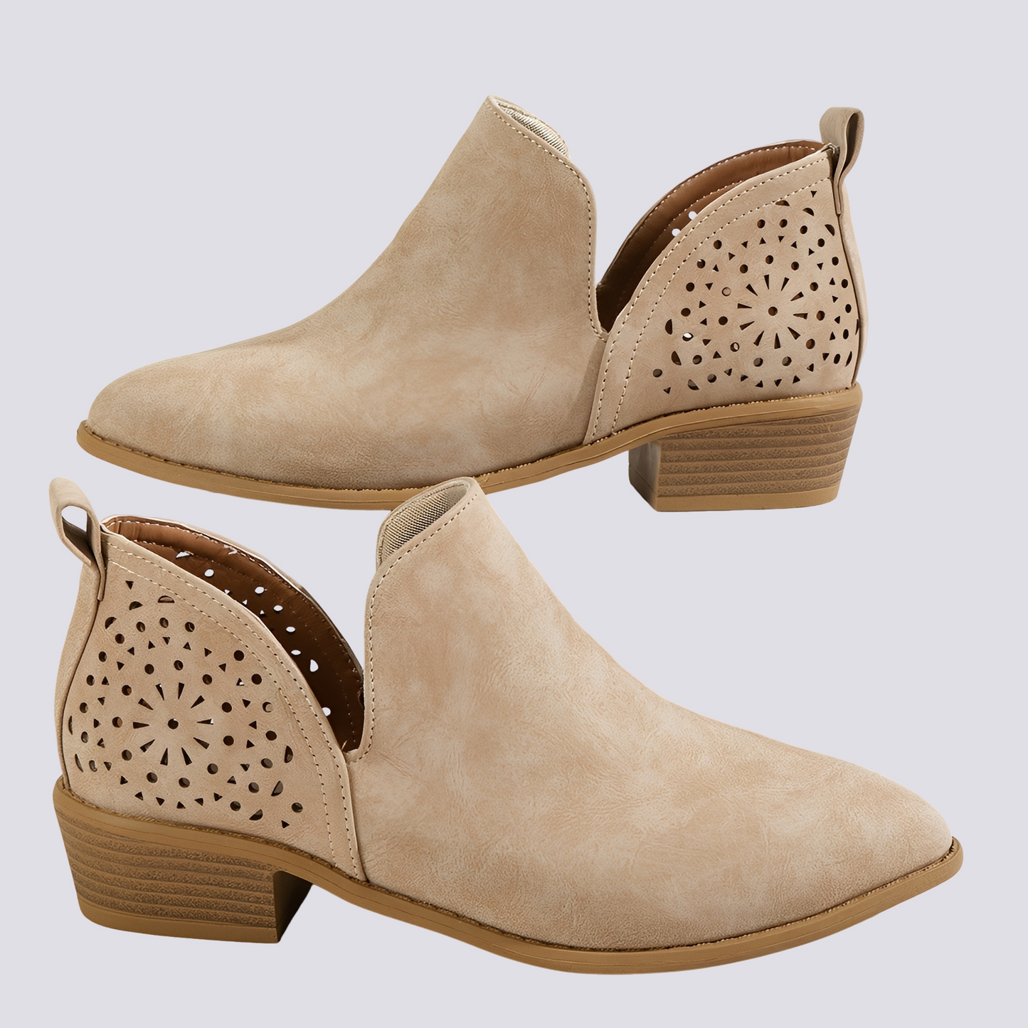 Megan - Chaussures en cuir rétro élégantes pour femmes