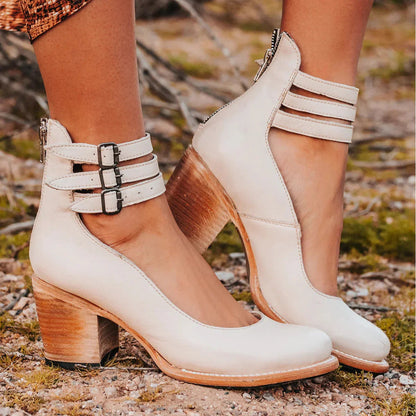 Sorellina - Bottines en Cuir Chic