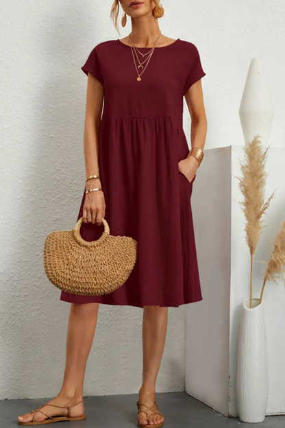 Imogen - Robe Moderne en Patchwork