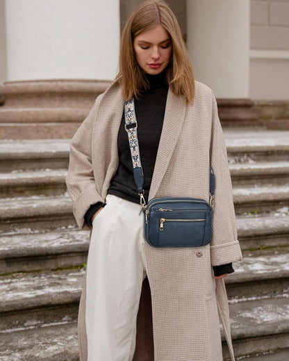 Erikka | Sac à bandoulière élégant avec bandoulière réglable à motifs