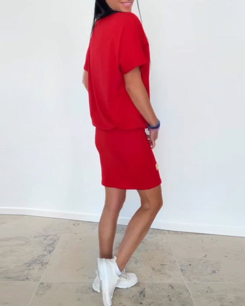 Karina – Robe d'Élégance Décontractée pour Usage Quotidien