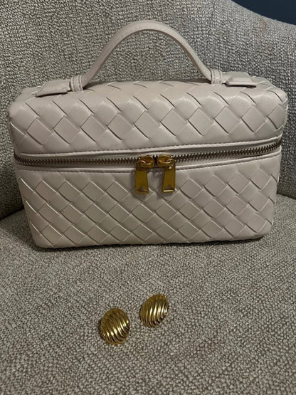 Juliette | Sac Tissé Structuré Brillant