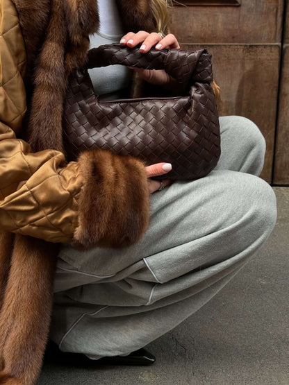 Sienna | Petit Sac avec Poignée Tressée