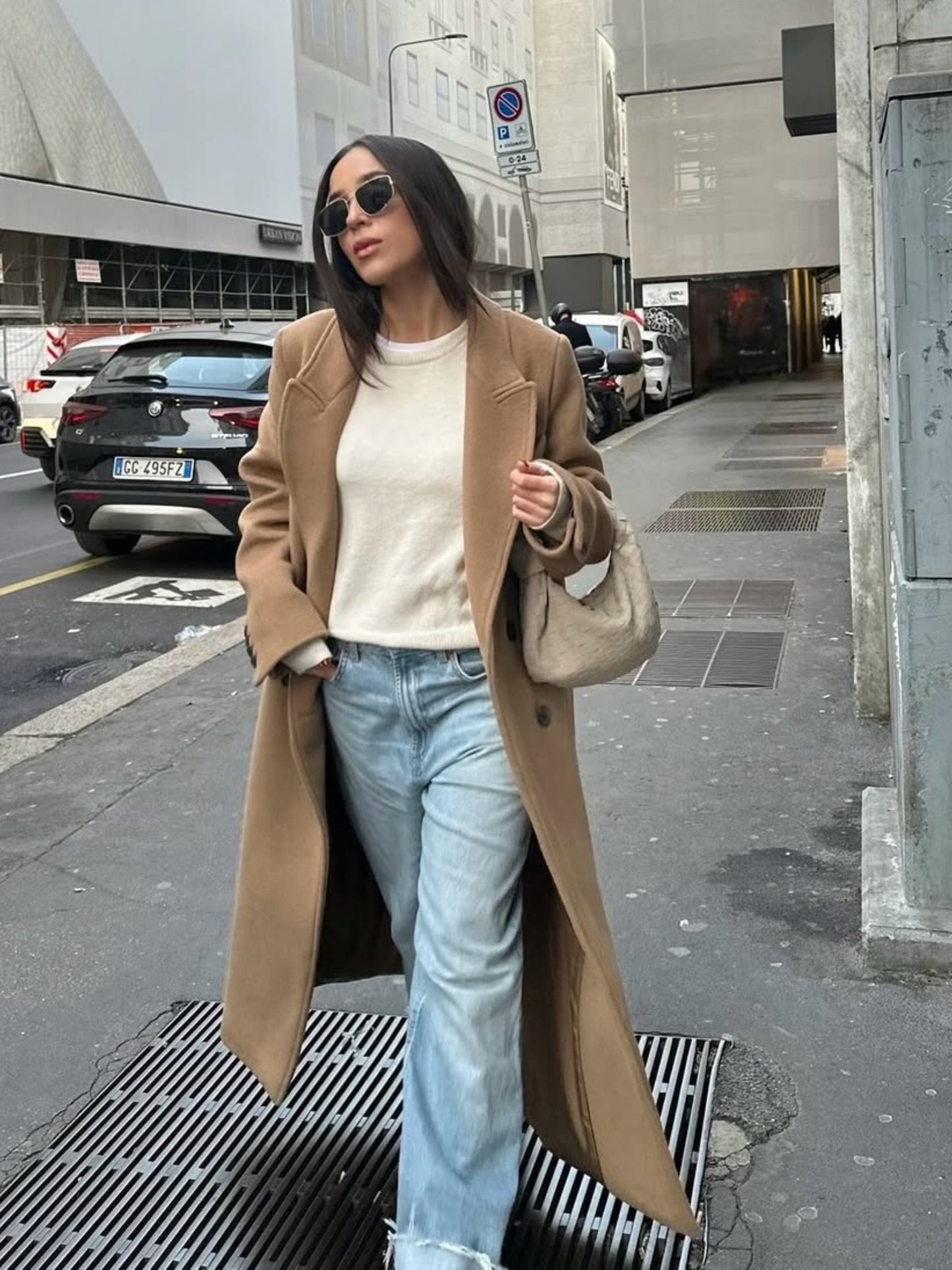 Renee | Mini Sac en Suède Intrecciato Doux