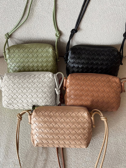 Janna | Sac à bandoulière compact tressé pour tous les jours