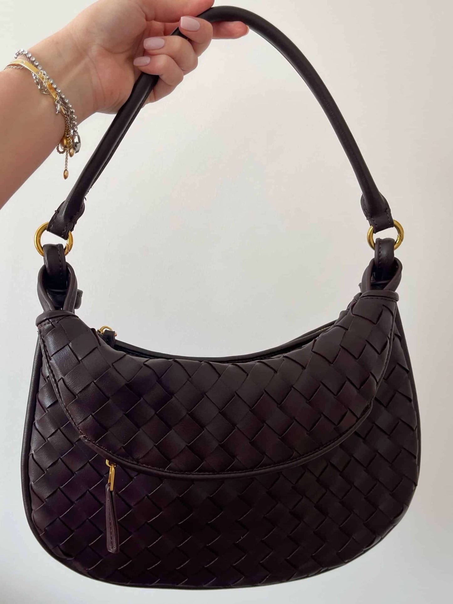 Sarah | Sac à bandoulière convertible tissé
