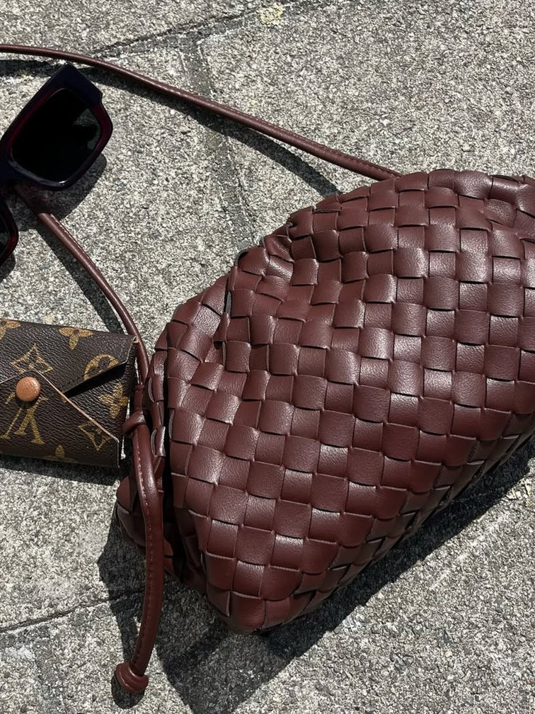 Heleina | Sac à bandoulière tressé élégant