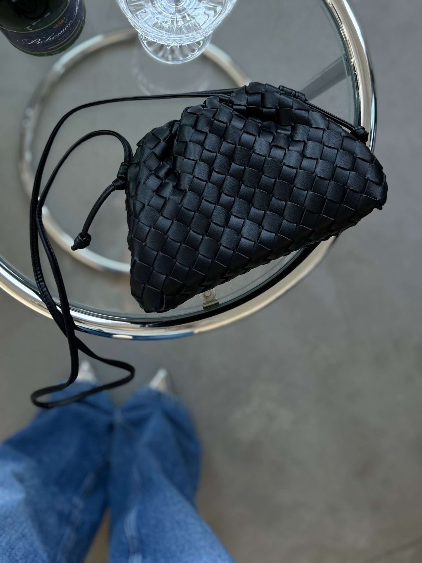 Heleina | Sac à bandoulière tressé élégant