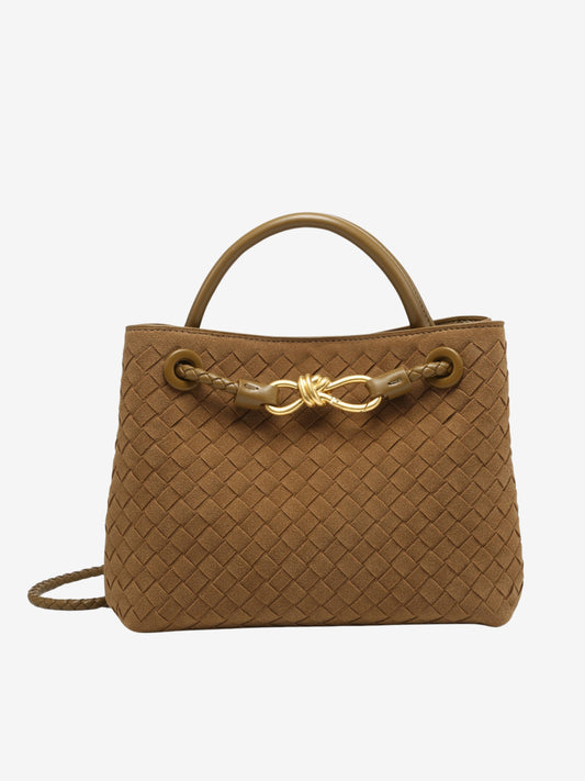 Malia | Sac à Bandoulière Tissé Compact Texturé