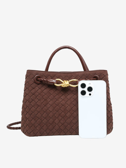 Malia | Sac à Bandoulière Tissé Compact Texturé