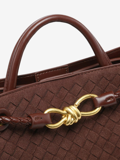 Malia | Sac à Bandoulière Tissé Compact Texturé