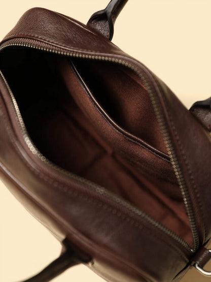 Eliza | Sac Carré avec Fermeture Éclair Brillante