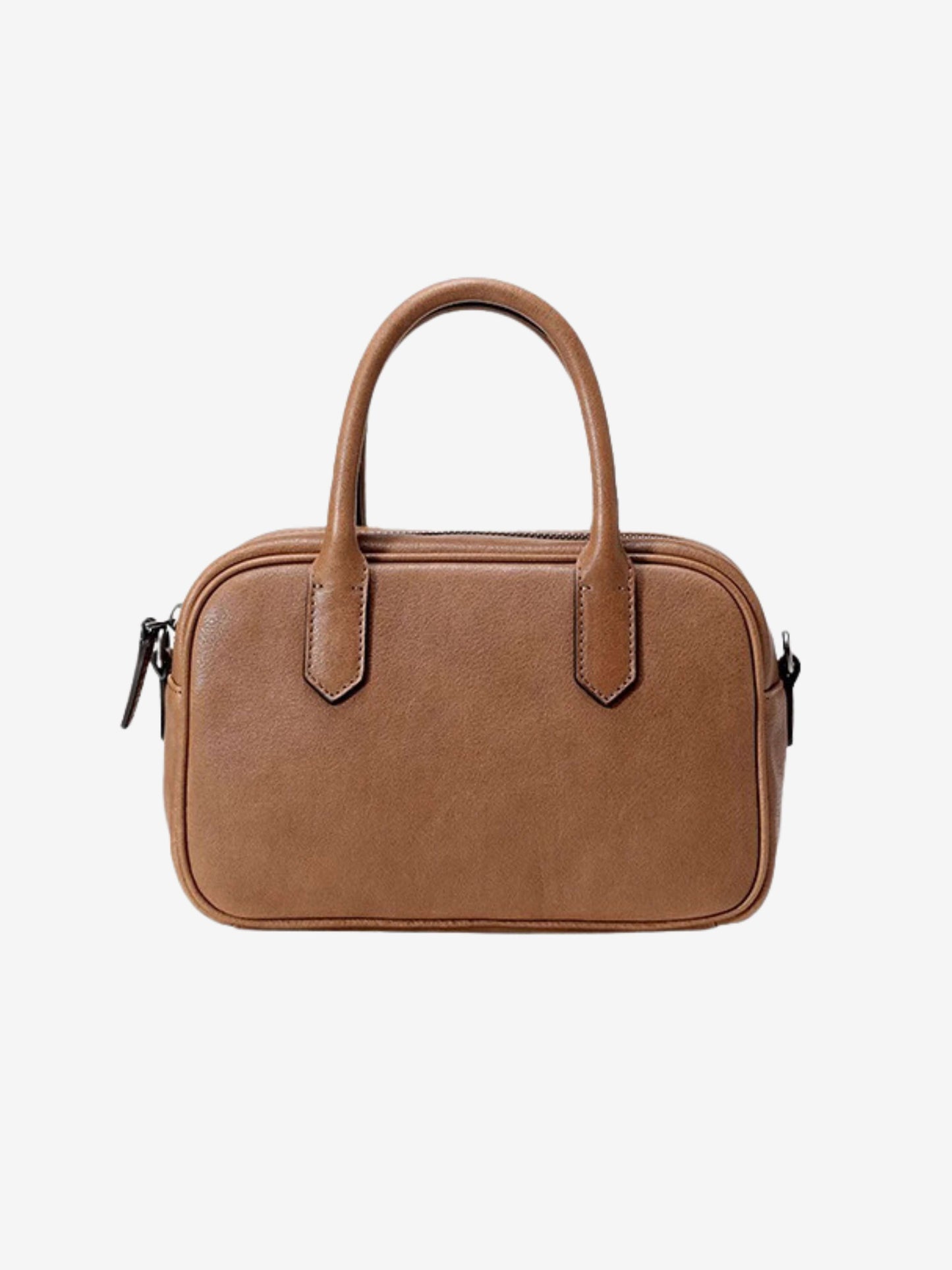 Eliza | Sac Carré avec Fermeture Éclair Brillante