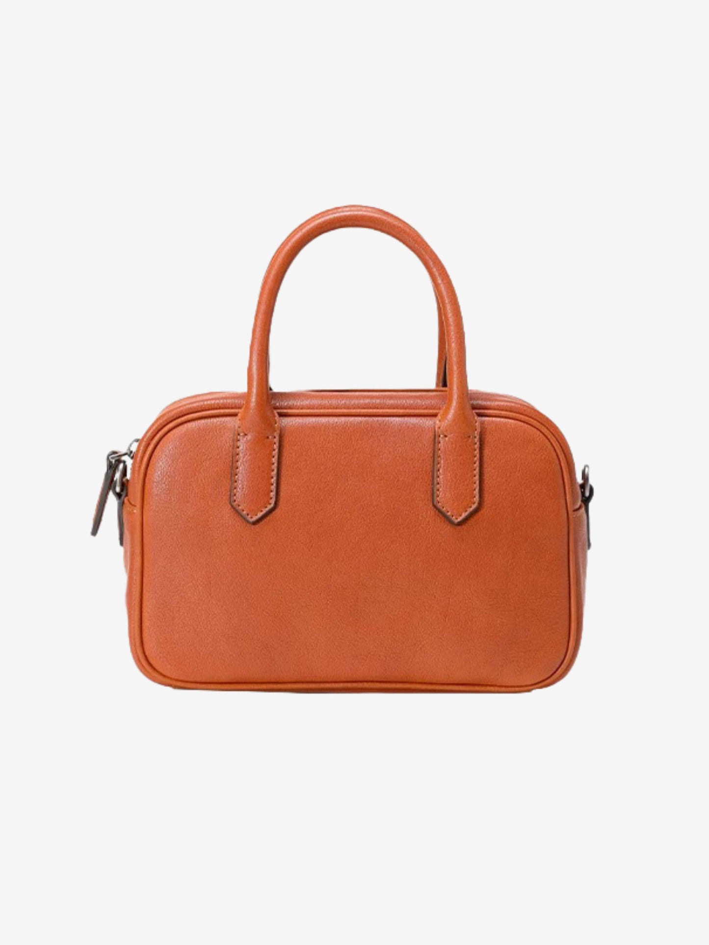 Eliza | Sac Carré avec Fermeture Éclair Brillante