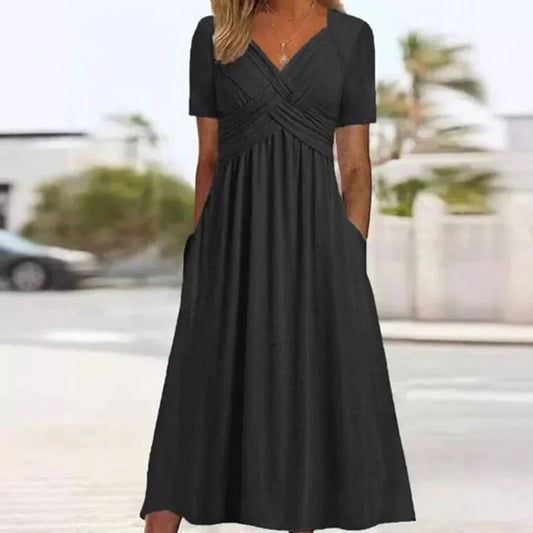 Frances - Robe d'Élégance Sophistiquée et Flatteuse