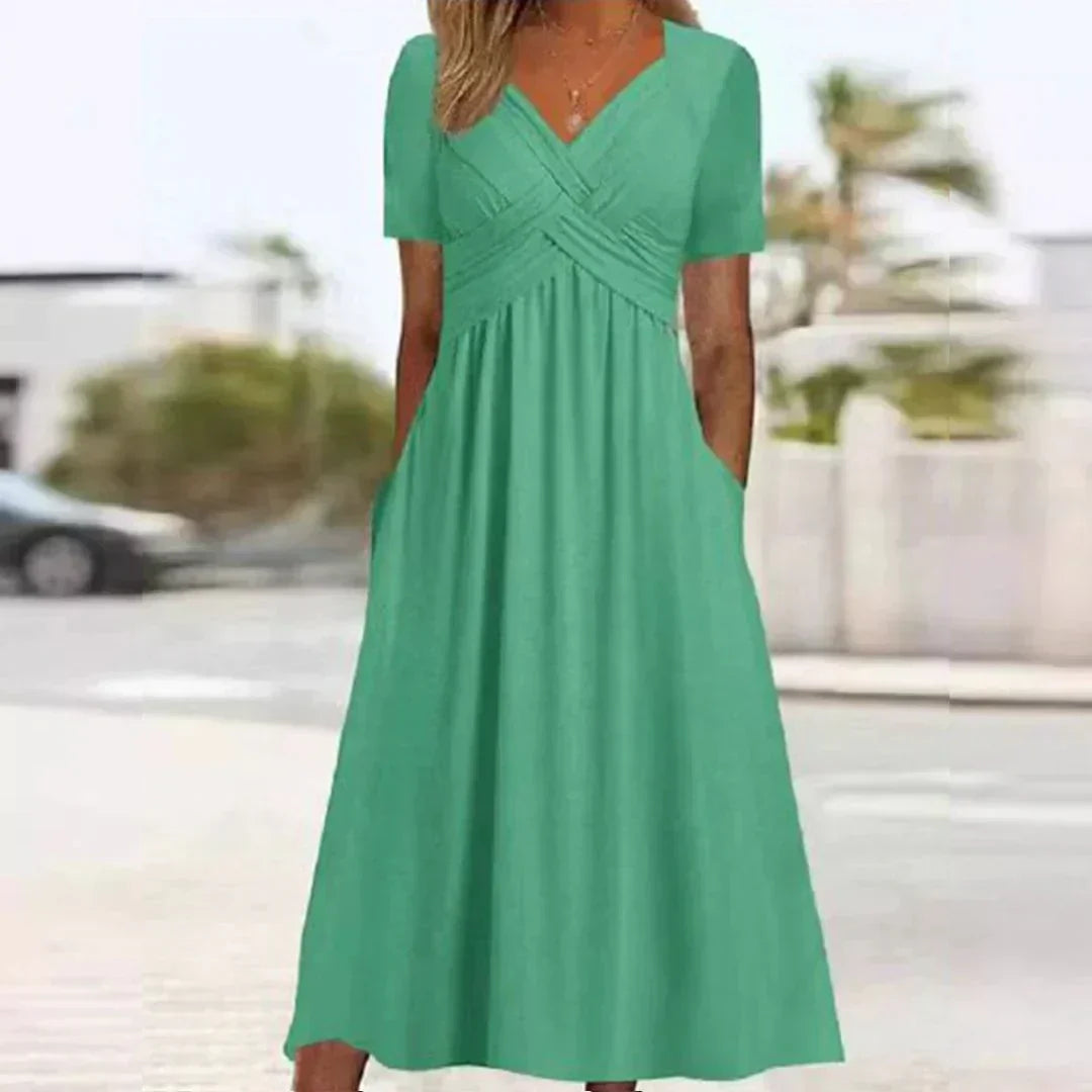 Frances | Robe d'Élégance Sophistiquée et Flatteuse