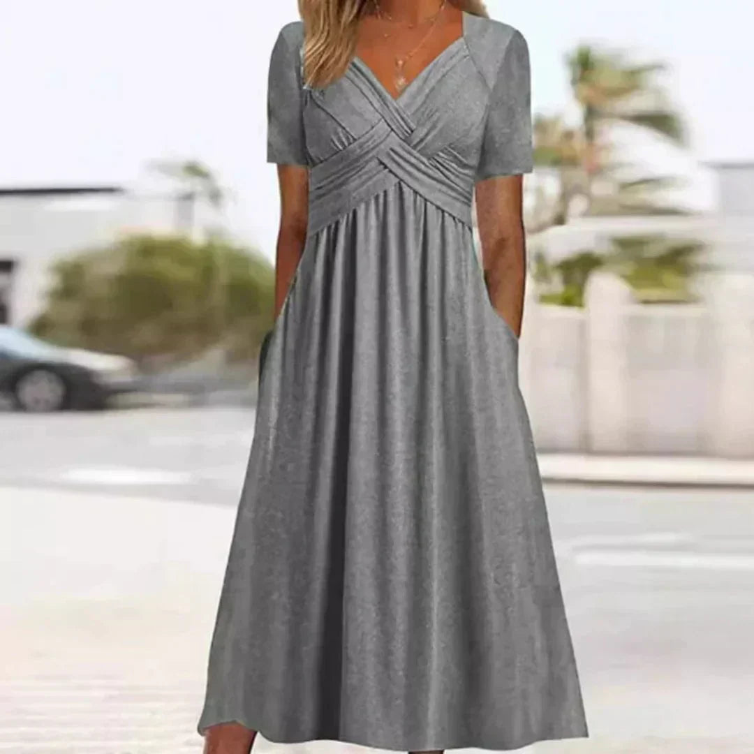 Frances - Robe d'Élégance Sophistiquée et Flatteuse