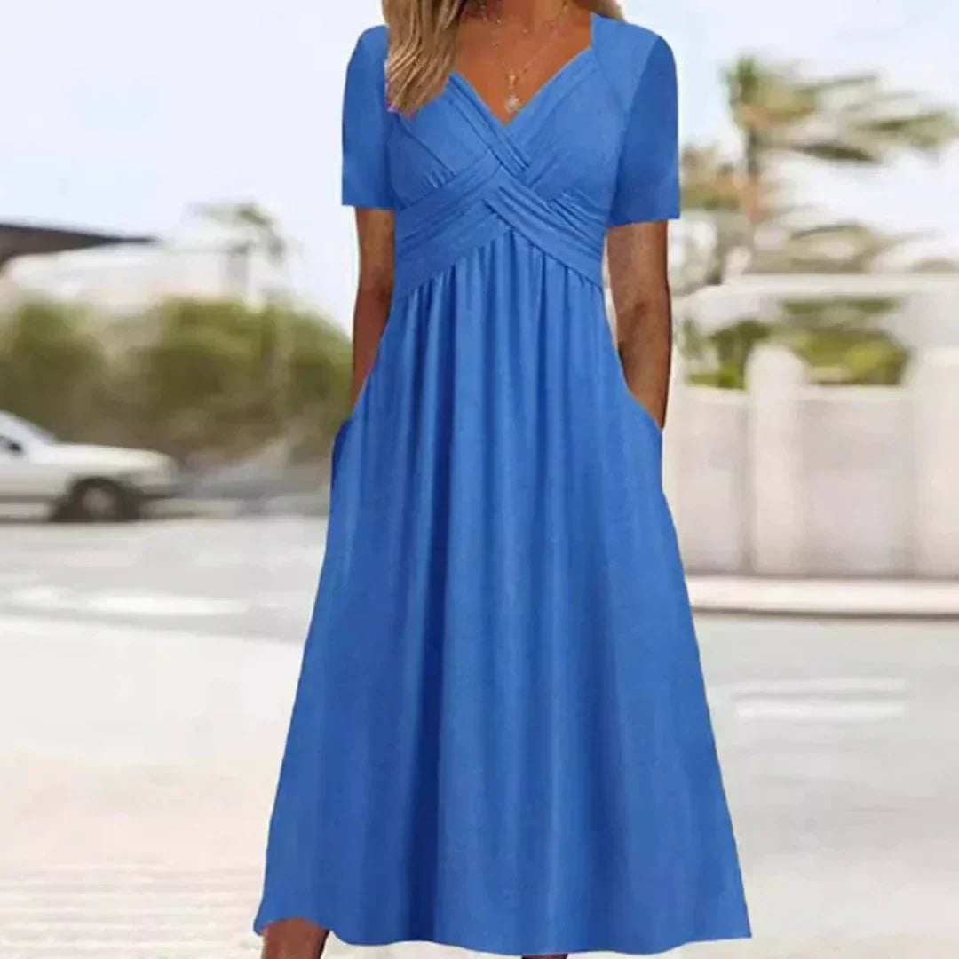 Frances - Robe d'Élégance Sophistiquée et Flatteuse