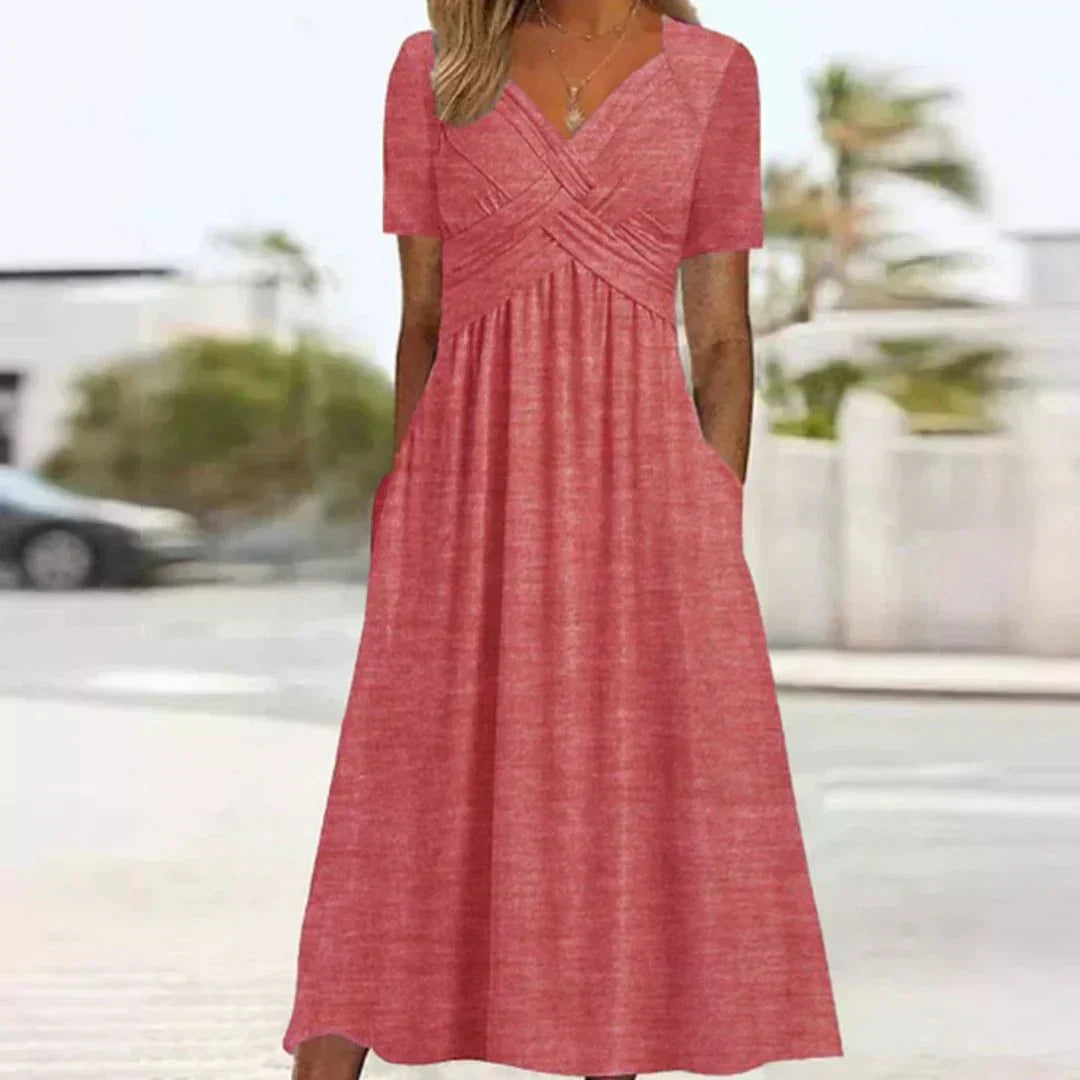 Frances | Robe d'Élégance Sophistiquée et Flatteuse
