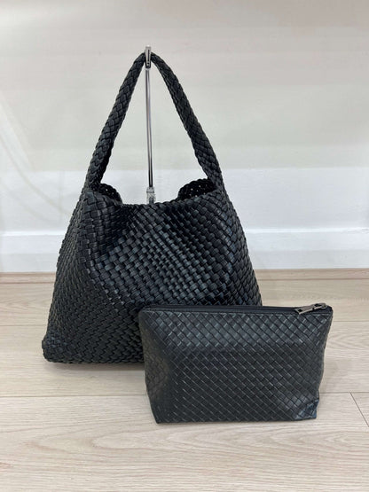 Luna | Sac Hobo Tissé Oversized Chic