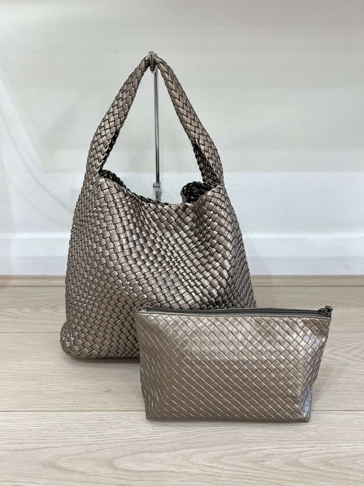 Luna | Sac Hobo Tissé Oversized Chic