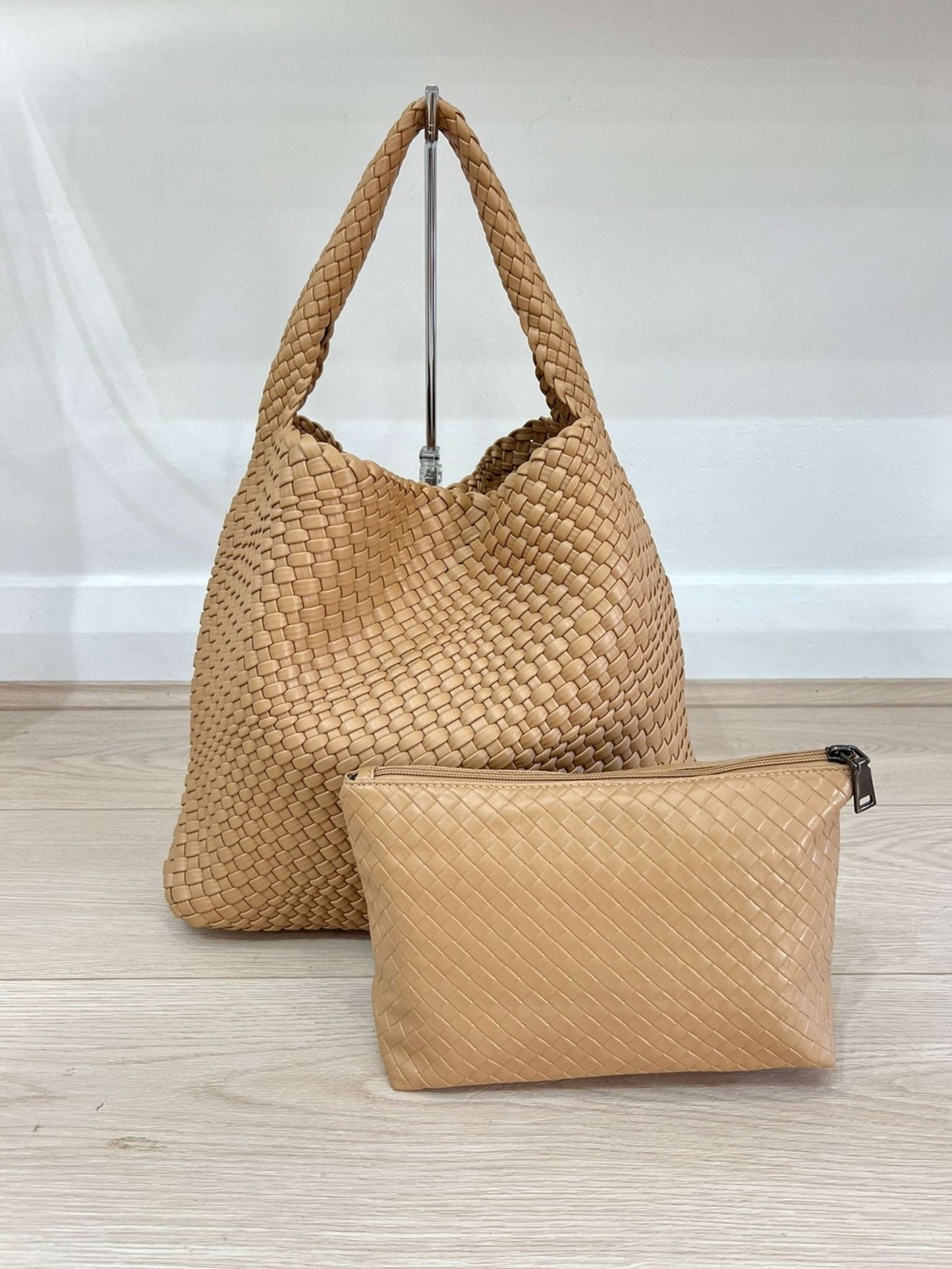 Luna | Sac Hobo Tissé Oversized Chic
