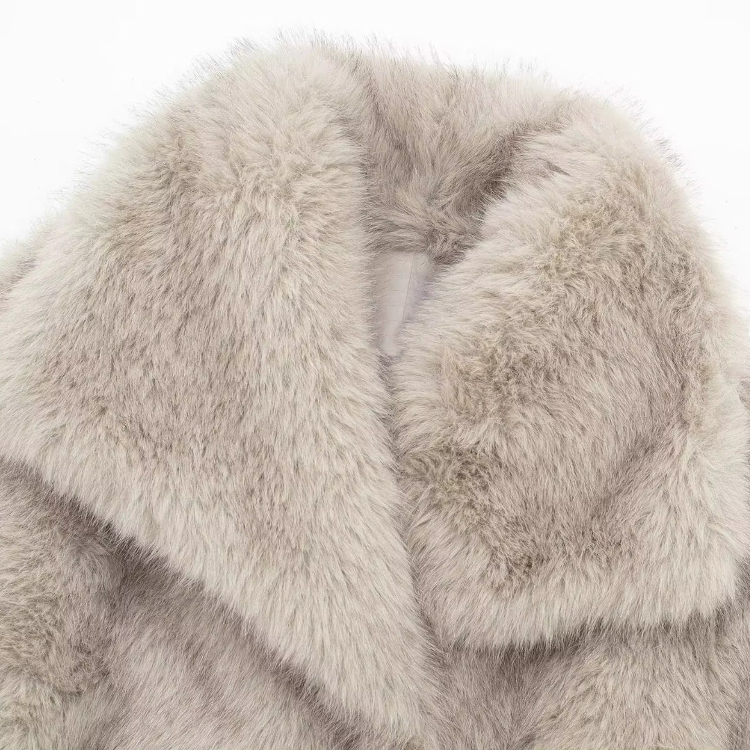 Bruna™ | Manteau en Fausse Fourrure