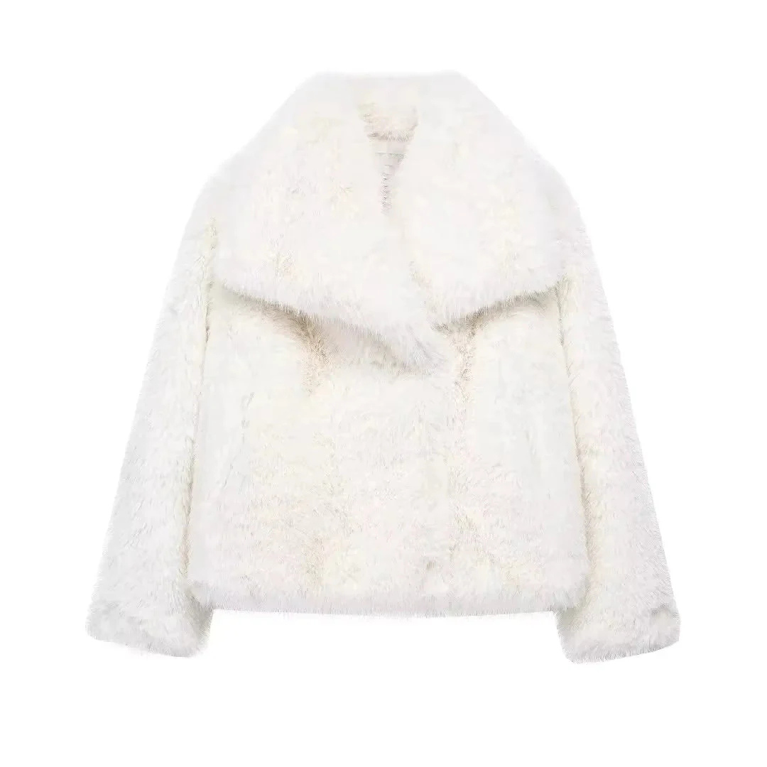 Bruna™ | Manteau en Fausse Fourrure