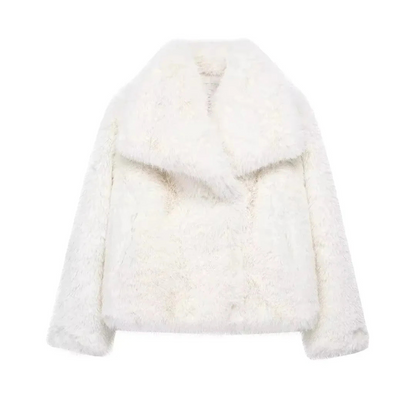 Bruna™ | Manteau en Fausse Fourrure