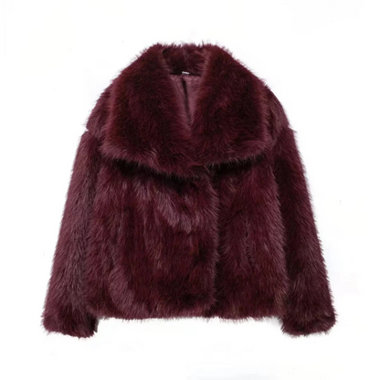 Bruna™ | Manteau en Fausse Fourrure