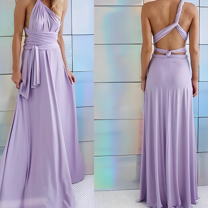 Hannah - Robe croisée femme multiposition élégante