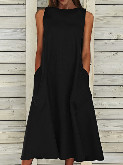 Amihan - Robe en Coton Uni