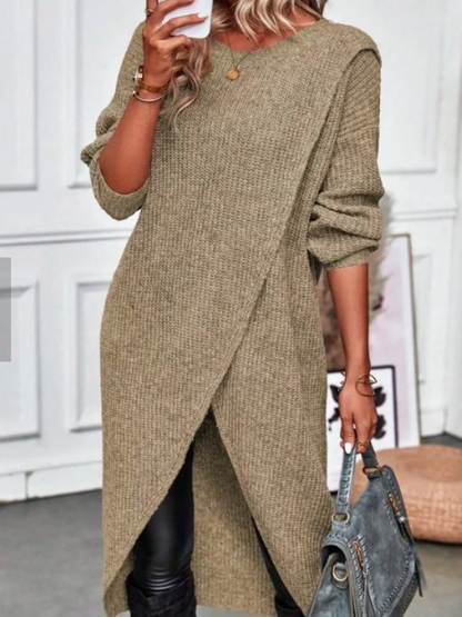 ROBE EN MAILLE ENVELOPPANTE ARIA