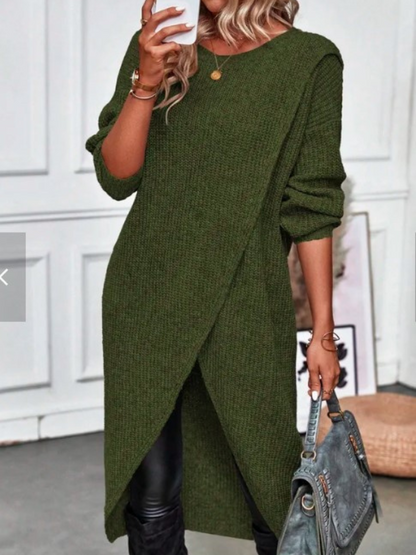 ROBE EN MAILLE ENVELOPPANTE ARIA