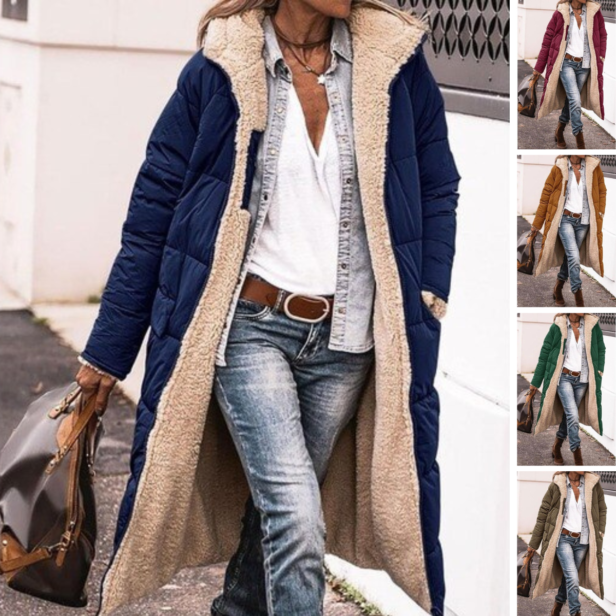 Sasha™ - Manteau Réversible Élégant Premium